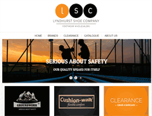 Tablet Screenshot of lyndhurstshoeco.com